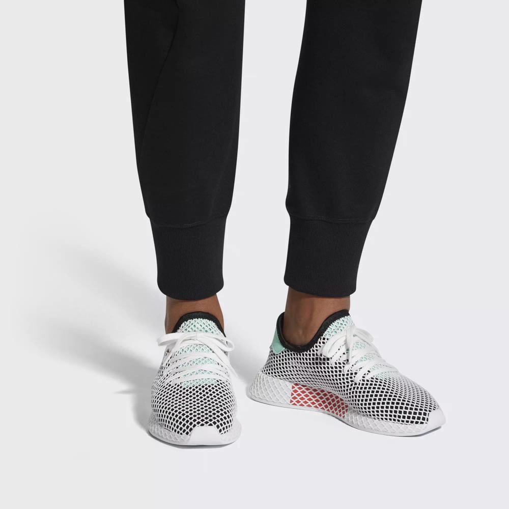 Adidas Deerupt Runner Tenis Negros Para Hombre (MX-61678)